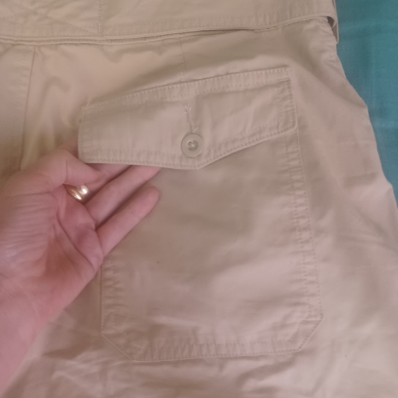 RALPH LAUREN SPORT ADJUSTABLE COTTON TAN SHORTS SIZE 8 - Picture 11 of 16